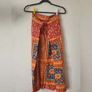 Island Shop print skirt vintage print